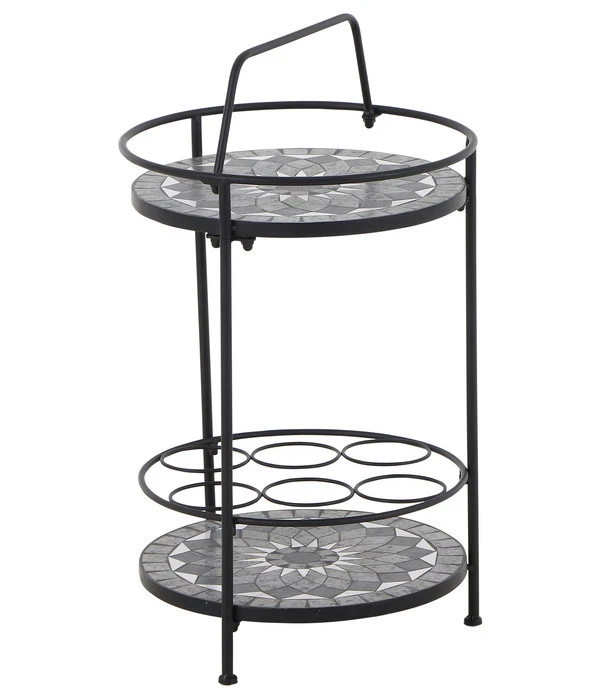 Siena Garden Mosaikbeistelltisch Como, Ca. Ø41/H74 Cm 5 Siena Garden Mosaikbeistelltisch Como, Ca. Ø41/H74 Cm – Bild 3