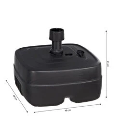 Kunststoff-Schirmständer Mit Rollen, Anthrazit, 45 Liter 8 Kunststoff-Schirmständer Mit Rollen, Anthrazit, 45 Liter -Moderne Garten Mobel Geschaft 5347992 WE BG 001 SchneiderKunststoffSchirmstaenderPvcStaender45LAnthraz