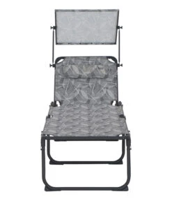 Siena Garden Campingliege Natura, Grau, Ca. B69/H43/T200 Cm -Moderne Garten Mobel Geschaft 6602981 WE FS 004 CampingliegeNatura