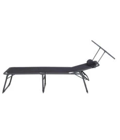 Siena Garden Campingliege Premium, Anthrazit, Ca. B69/H43/T200 Cm -Moderne Garten Mobel Geschaft 6603047 WE FS 004 SienaGardenCampingliegePremiumAnthrazit