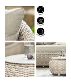 Dehner Lounge Bari, 2-teilig -Moderne Garten Mobel Geschaft 6657381 WE IG 001 DehnerLoungeBari2teilig