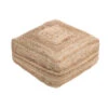 Dehner Pouf Lotta, Ca B50/H20/T50 Cm -Moderne Garten Mobel Geschaft 6667869 WE FS 001 PoufLottaJute50x50cm