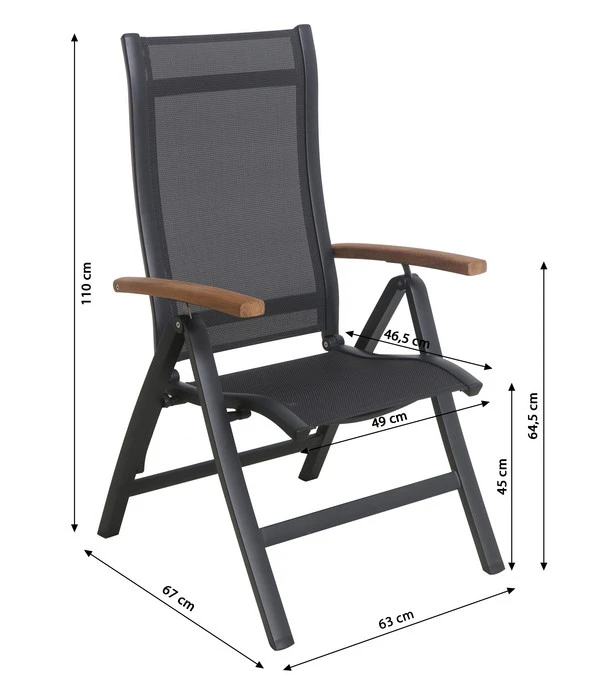 Dehner Klappsessel Chicago Wood 9 Dehner Klappsessel Chicago Wood – Bild 7
