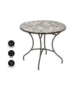 Dehner Mosaiktisch Grazia -Moderne Garten Mobel Geschaft 6702328 WE IG 001 MosaiktischGrazia90cmFINAL