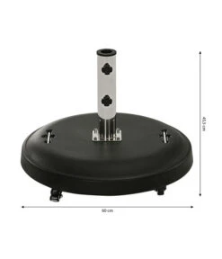 Dehner Betonschirmständer, 50 Kg -Moderne Garten Mobel Geschaft 6703599 WE BG 001 Betonschirmstaender