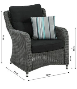 Dehner Sessel Toska -Moderne Garten Mobel Geschaft 6707855 WE BG 001 SesselToskaEinzelnNeu