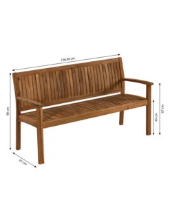 Dehner Gartenbank Valetta -Moderne Garten Mobel Geschaft 6708614 WE BG 001 BankValetta3er