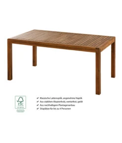 Dehner Gartentisch Lima, Ca. B160/H75/T90 Cm 13 Dehner Gartentisch Lima, Ca. B160/H75/T90 Cm -Moderne Garten Mobel Geschaft 6708713 WE IG 001 TischLima