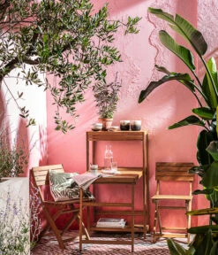 Dehner Balkonset Neapel, 3-teilig -Moderne Garten Mobel Geschaft 6712368 WE MO 001 DehnerBalkonsetNeapelNaturNEU