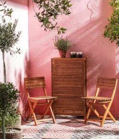 Dehner Balkonset Neapel, 3-teilig -Moderne Garten Mobel Geschaft 6712368 WE MO 002 DehnerBalkonsetNeapelNaturNEU