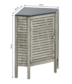 Dehner Eckschrank Southampton, Ca. B50/H90/T50 Cm -Moderne Garten Mobel Geschaft 6713531 WE BG 001 EckschrankSouthamptonGrau