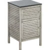 Dehner Schrank Southampton, Ca B50/H90/T50 Cm -Moderne Garten Mobel Geschaft 6713663 WE FS 001 SchrankSouthampton50Grau
