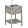 Dehner Spülschrank Southampton, Ca. B50/H90/T50 Cm -Moderne Garten Mobel Geschaft 6713762 WE FS 001 SpuelschrankSouthamptonNEU