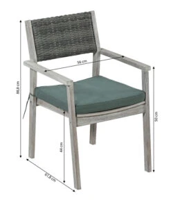 Dehner Stapelstuhl Stockholm -Moderne Garten Mobel Geschaft 6713820 WE BG 001 StapelstuhlStockholm