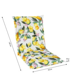 Dehner Hochlehnerpolster Menton, Ca. B50/H6/T120 Cm -Moderne Garten Mobel Geschaft 6726137 WE BG 001 NiederlehnerPolsterMenton