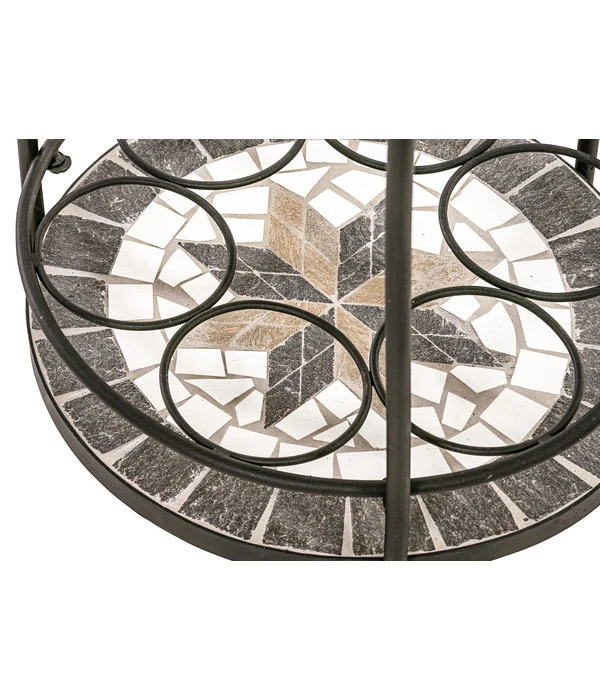 Dehner Mosaikbeistelltisch Diana, Ca. Ø41/H74 Cm 6 Dehner Mosaikbeistelltisch Diana, Ca. Ø41/H74 Cm – Bild 4