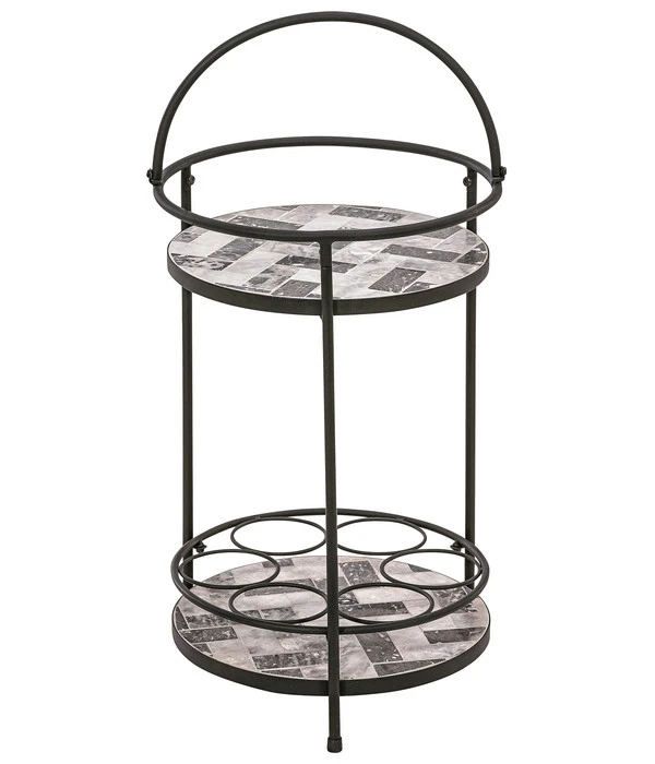 Dehner Mosaikbeistelltisch Letizia, Ca. Ø41/H74 Cm 2 Dehner Mosaikbeistelltisch Letizia, Ca. Ø41/H74 Cm