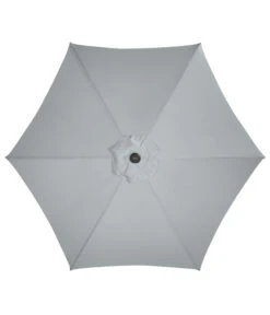 Derby Kurbelschirm Basic Lift Neo, Rund, Ca. Ø300 Cm -Moderne Garten Mobel Geschaft 6739171 WE FS 002 BasicLiftNeo300hellgrau