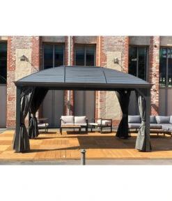 Sojag Pavillon Moreno 10x14 -Moderne Garten Mobel Geschaft 6752695 WE MO 001 PavillonMoreno10x14