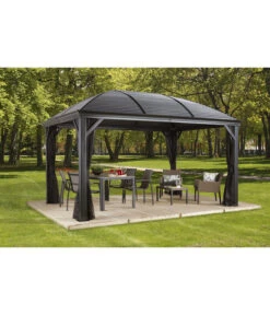 Sojag Pavillon Moreno 10x14 -Moderne Garten Mobel Geschaft 6752695 WE MO 002 PavillonMoreno10x14