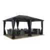 Sojag Pavillon Meridien 12x16, Ca. B485/H270/T365 Cm -Moderne Garten Mobel Geschaft 6752737 WE FS 001 PavillonMeridien