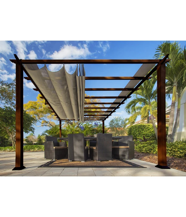 Paragon Outdoor Pavillon Florenz, Ca. B505/H236/T350 Cm 4 Paragon Outdoor Pavillon Florenz, Ca. B505/H236/T350 Cm – Bild 2