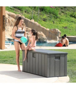 Lifetime Kissenbox Harmony, 570 L -Moderne Garten Mobel Geschaft 6752950 WE MO 003 Kissenbox570LDunkelgrau