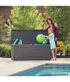 Lifetime Kissenbox, 495 L -Moderne Garten Mobel Geschaft 6752976 WE MO 003 KissenboxXXLCarbongrau