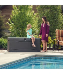 Lifetime Kissenbox, 495 L -Moderne Garten Mobel Geschaft 6752976 WE MO 004 KissenboxXXLCarbongrau