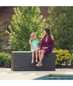 Lifetime Kissenbox, 495 L -Moderne Garten Mobel Geschaft 6752976 WE MO 005 KissenboxXXLCarbongrau