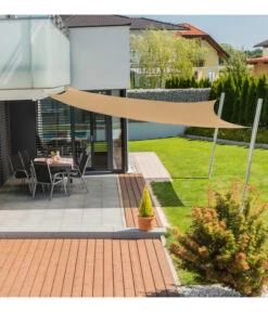 Windhager Sonnensegel Capri, Quadratisch, Ca. B500/T500 Cm