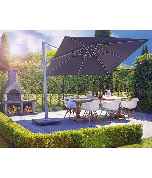 Ampelschirm Alphawing, Quadratisch, Ca. B300/T300 Cm 4 Ampelschirm Alphawing, Quadratisch, Ca. B300/T300 Cm – Bild 2