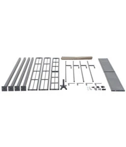 Siena Garden Pavillon BBQ, Ca. B90/H248/T127 Cm -Moderne Garten Mobel Geschaft 6776280 WE DE 001 PAVILLON BBQ RECHTECKIG