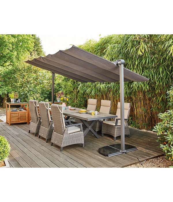 Siena Garden Sonnensegel Enna, Rechteckig, Ca. B350/H220/T250 Cm 9 Siena Garden Sonnensegel Enna, Rechteckig, Ca. B350/H220/T250 Cm – Bild 7