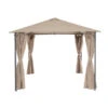 Siena Garden Pavillon Phoenix, Ca. B300/H260/T300 Cm -Moderne Garten Mobel Geschaft 6776504 WE FS 001 PAVILLON PHOENIX 3X3TAUPE