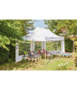 Siena Garden Faltpavillon Pro -Moderne Garten Mobel Geschaft 6776876 WE MO 001 FALTPAVILLON PRO3X6 WEISS