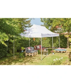 Siena Garden Faltpavillon Pro -Moderne Garten Mobel Geschaft 6776876 WE MO 002 FALTPAVILLON PRO3X6 WEISS