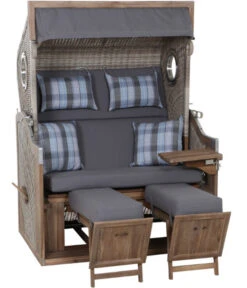 DeVries Strandkorb Greenline 175 -Moderne Garten Mobel Geschaft 6776900 WE FS 002 PureGreen