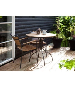 Cinas Stapelstuhl Ellen -Moderne Garten Mobel Geschaft 6843569 WE MO 003 EllenArmlehnstuhl