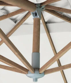 Dehner Ampelschirm Zypern, Holzoptik, Quadratisch, Ca. B300/T300 Cm -Moderne Garten Mobel Geschaft 6865422 WE DE 006 AmpelschirmZypernHellbraun