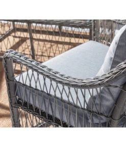 Dehner Geflechtlounge Santos, 4-teilig -Moderne Garten Mobel Geschaft 6875074 WE DE 003 LoungeSantosNEU