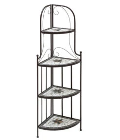 Dehner Mosaik Eckregal Diana, Ca. B33/H132,5/T33 Cm