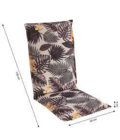 Dehner Hochlehnerpolster Bormio, Ca. B120/H6/T50 Cm -Moderne Garten Mobel Geschaft 6880082 WE BG 001 PolsterBormioHL