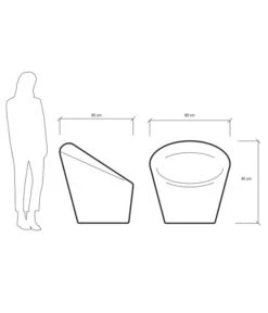 Farmet Kunststoff-Gartensessel Happy -Moderne Garten Mobel Geschaft 6884456 WE DE 001 Sesselhappyelfenbein