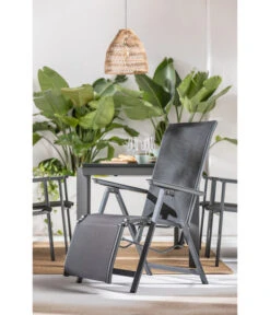 Dehner Relaxsessel Cleveland, Dunkelgrau -Moderne Garten Mobel Geschaft 6894158 WE MO 001 RelaxsesselClevelandGrau