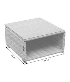 Dehner Balkonset Como, 4-teilig 30 Dehner Balkonset Como, 4-teilig -Moderne Garten Mobel Geschaft 6894166 WE DE 002 BalkonSetComoSkizze