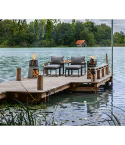 Dehner Balkonset Padua, 5-teilig -Moderne Garten Mobel Geschaft 6894174 WE MO 001 BalkongruppePadua