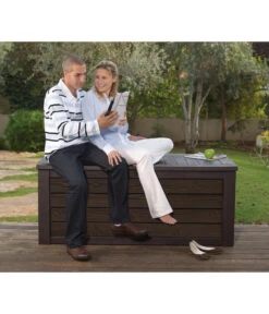 Keter Auflagenbox Westwood, 570 Liter, Ca. B155/H64,4/T72,4 Cm -Moderne Garten Mobel Geschaft 6894869 WE MO 003 KeterAufbewahrungsbox