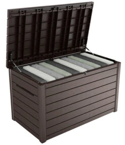 Keter Auflagenbox Ontario, 870 Liter, Ca. B147/H86/T83 Cm -Moderne Garten Mobel Geschaft 6894919 WE DE 001 AuflagenboxOntario