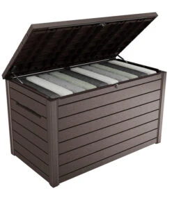 Keter Auflagenbox Ontario, 870 Liter, Ca. B147/H86/T83 Cm -Moderne Garten Mobel Geschaft 6894919 WE DE 002 AuflagenboxOntario